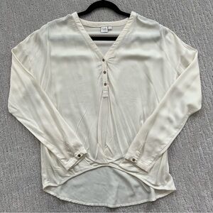 Simons Twik Cream Blouse Size S